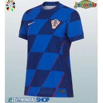 Maglie da calcio Croazia Seconda Maglia Femminile Europei 2024 Manica Corta